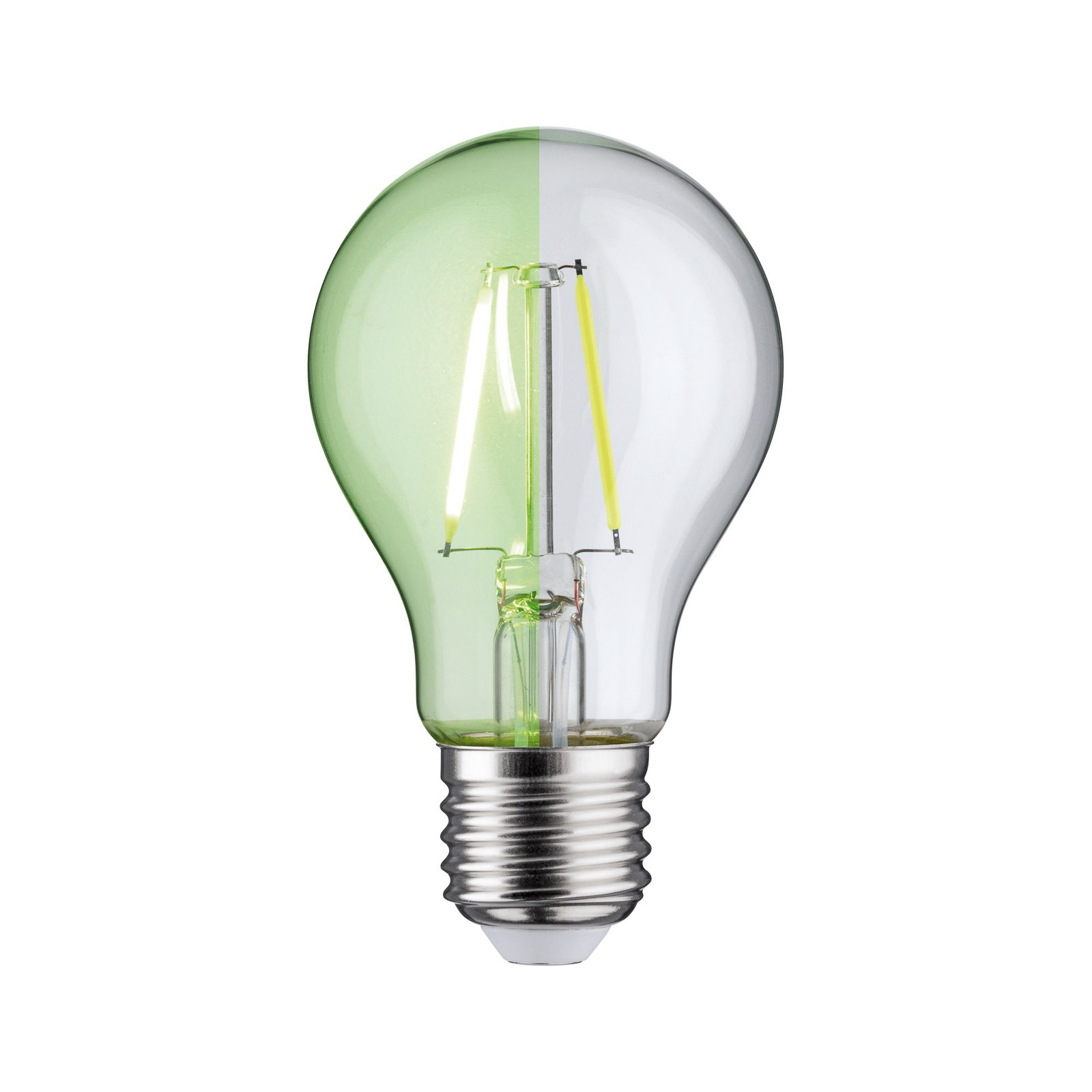 Paulmann-LED-lamppu E27 Filament vihreä 1,1W