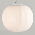 Luceplan Lita candeeiro suspenso branco Ø 30 cm