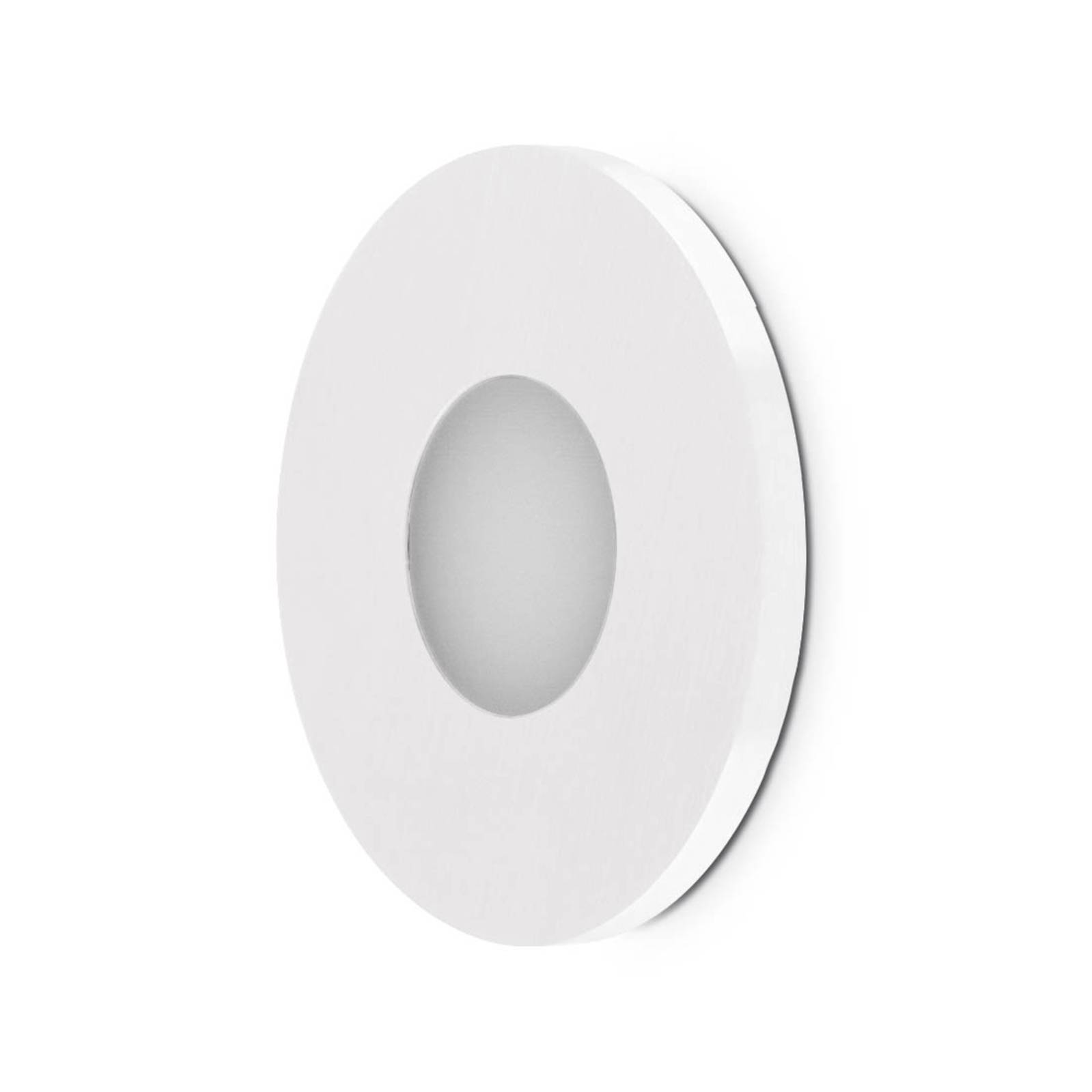 EVN Lr230 LED recessed wall light direct white - Hallway - Wall Light Recessed - Recessed Light - Modern