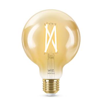 WiZ G95 LED lamp E27 7W bol amber CCT