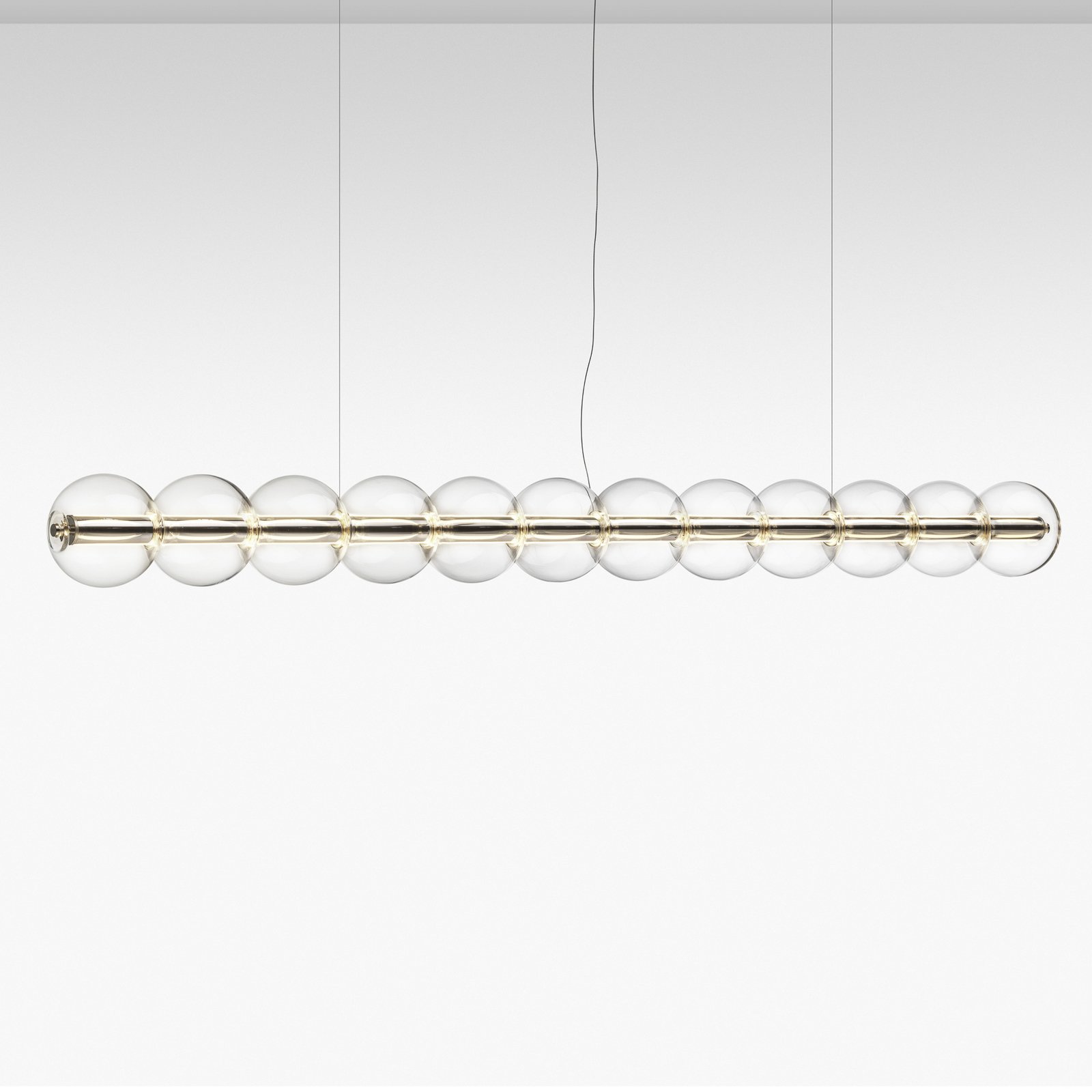 FLOS LED pendant light LUCE SFERICA S3, glass
