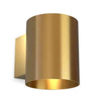 Evoke Applique Murale IP44 Small Satin Brass/Satin Brass - Herstal