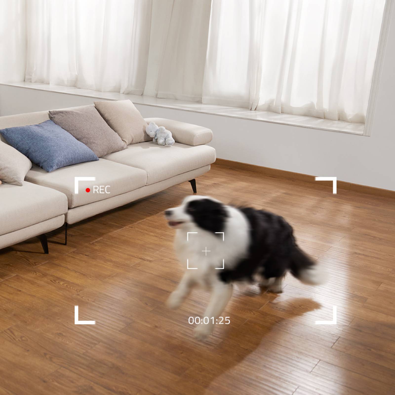 Image of EUFY Security 2K Indoor Cam inclinaison/rotation 