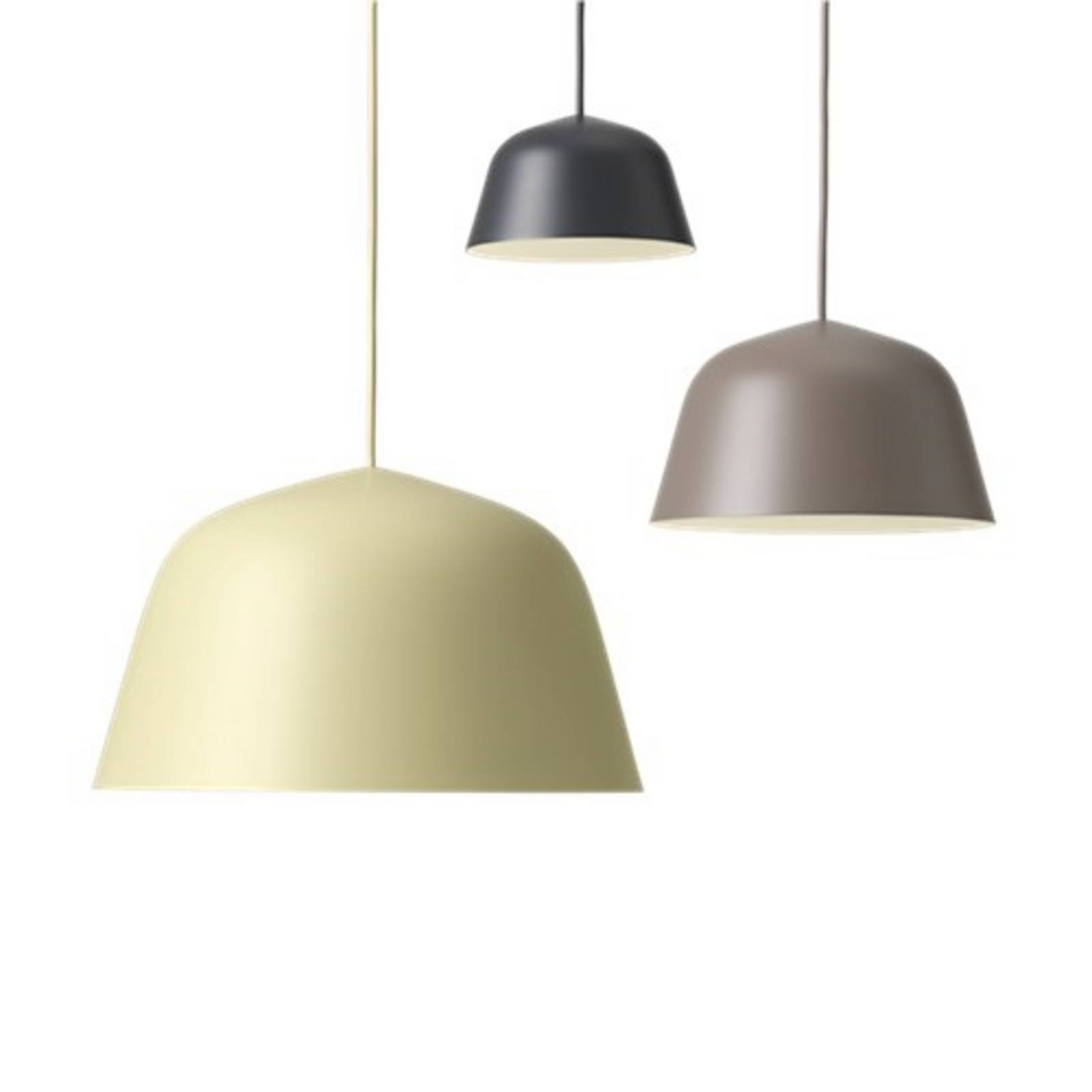Muuto Hängeleuchte Ambit, Ø 16,5 cm, dusty green günstig online kaufen