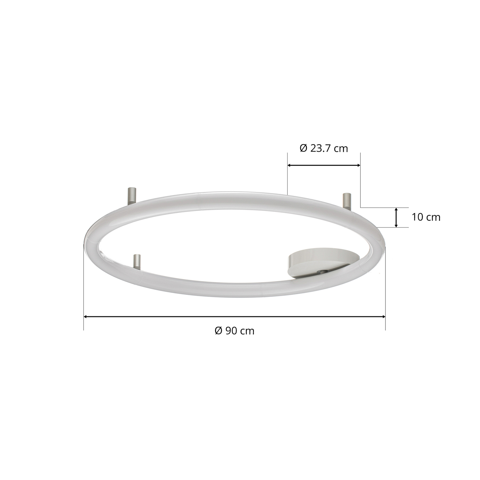 Artemide Alfabeto de luz teto circular 90 App