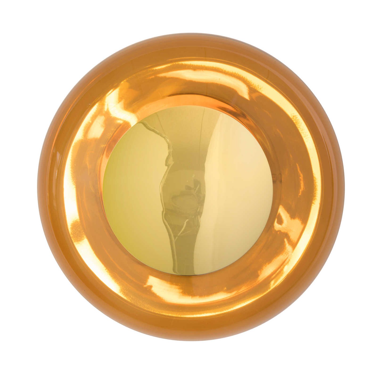 EBB & FLOW Wandleuchte HORIZON SURFACE, braun, Glas, Ø 21 cm