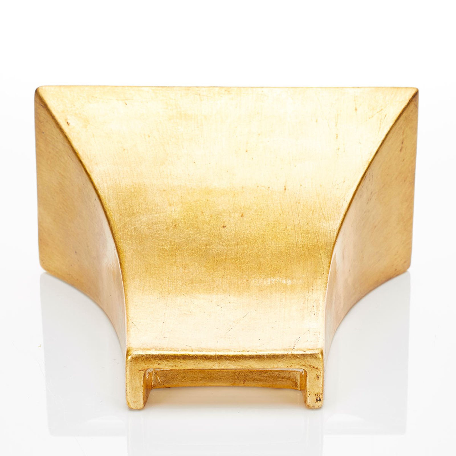 Fali lámpa Antonie szögletes aranyszínű