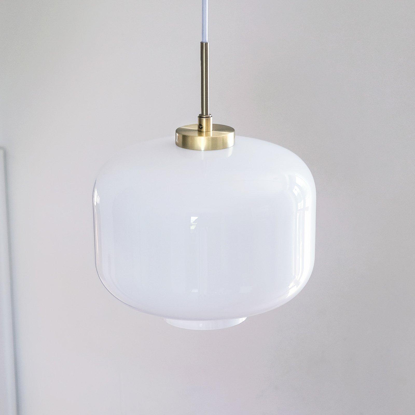 Dyberg Larsen Arp Pendelleuchte aus Glas