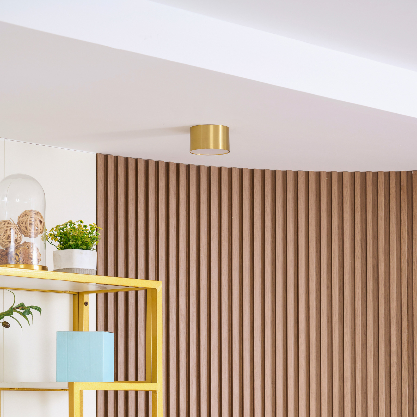 Nivoria LED Spot en Saillie Ø11 Gold - Lindby