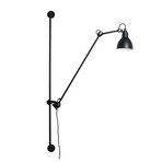 214 Vegglampe Round svart/kobber – Lampe Gras