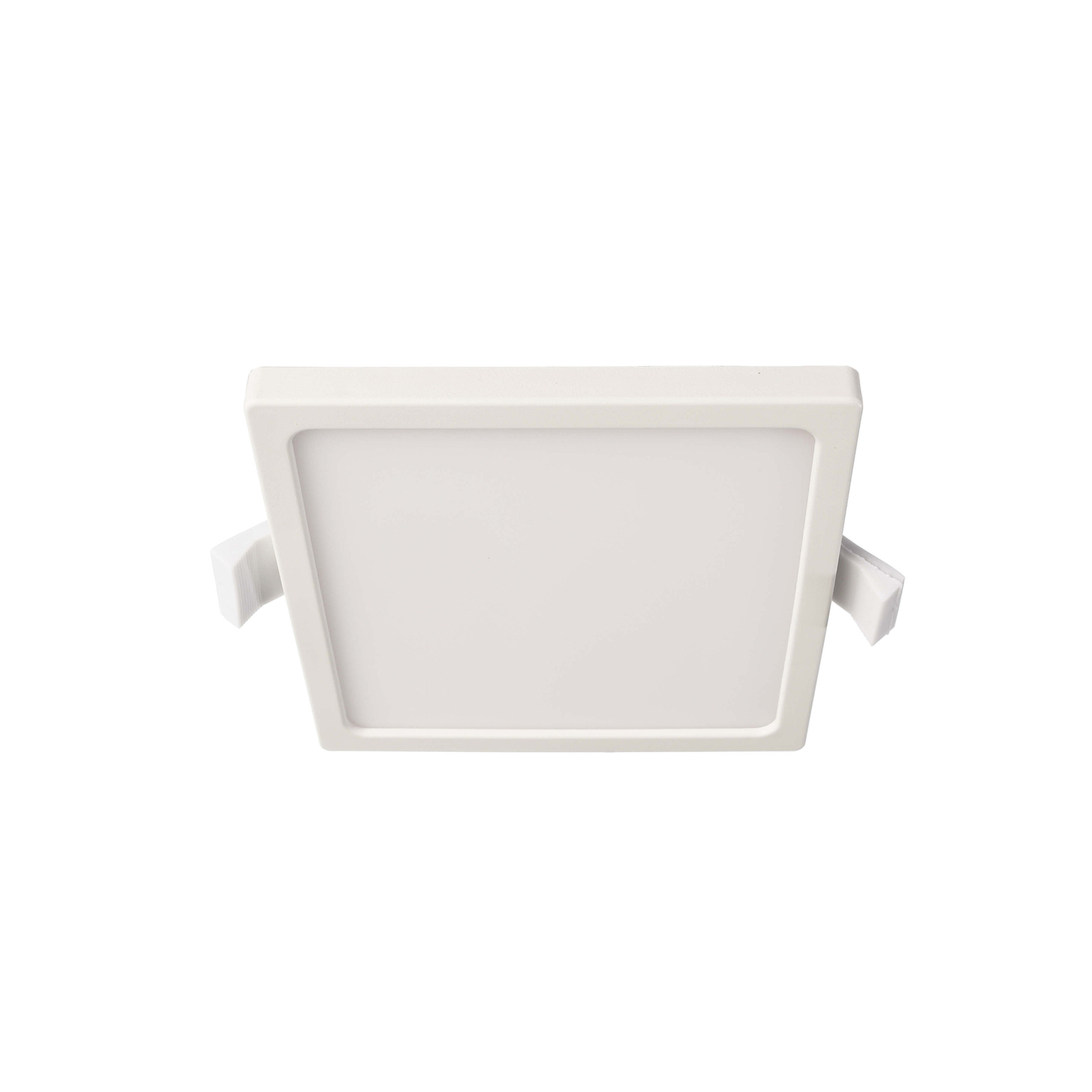 LED-Deckeneinbauleuchte Alya weiß 12x12cm 2.700 K