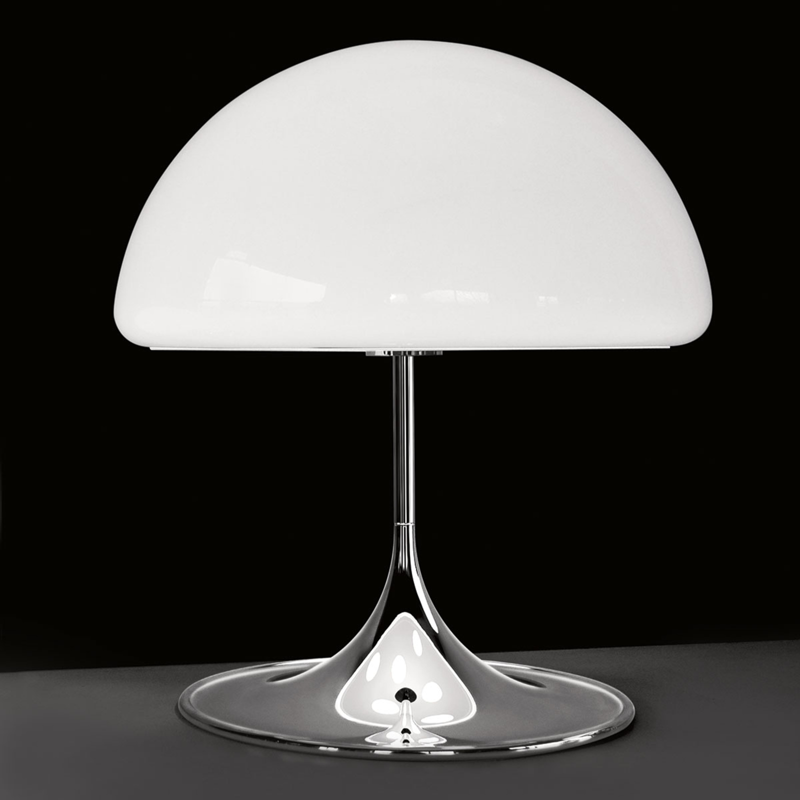 Martinelli Luce Mico - lámpara de mesa 60cm blanco