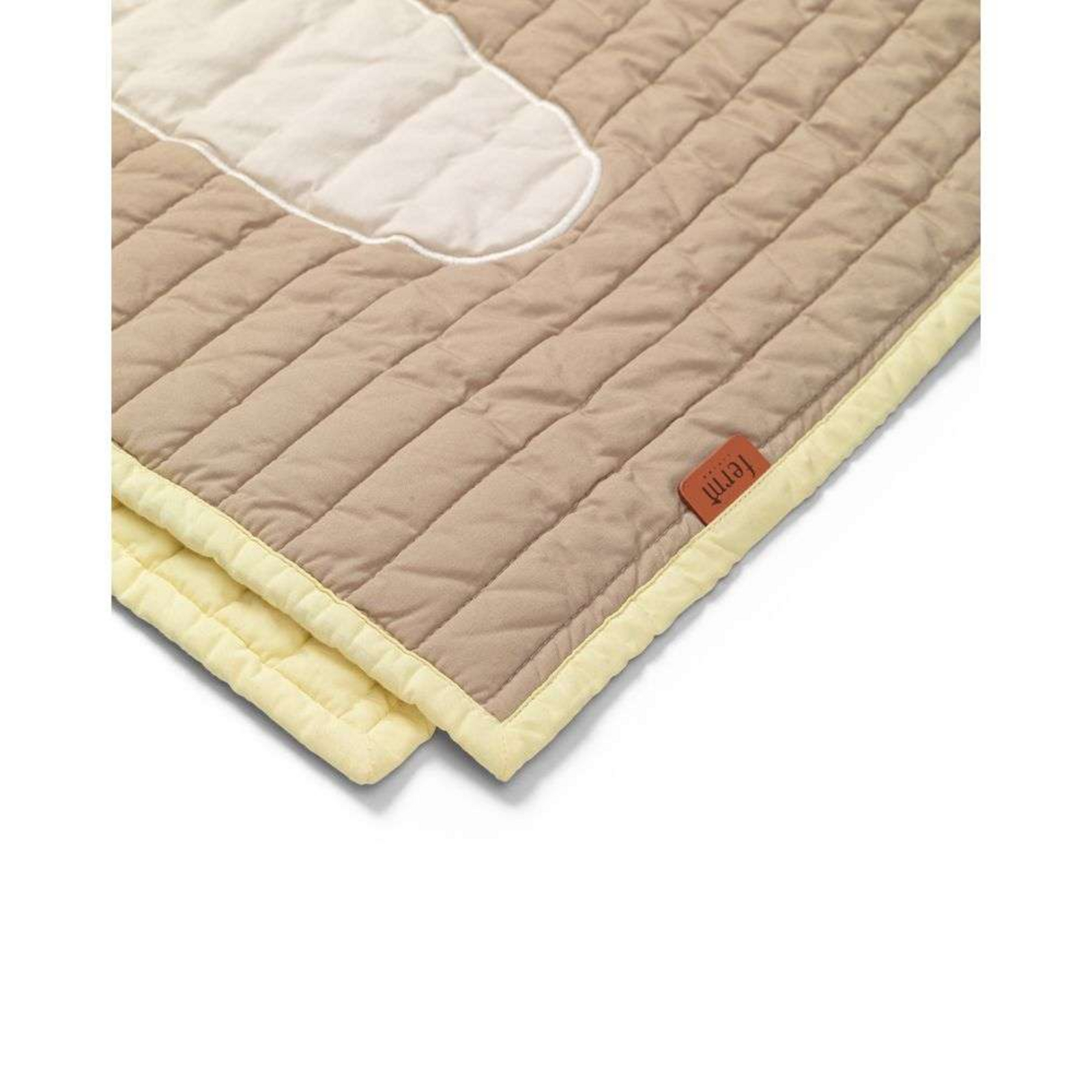 Bird Quilted Blanket Sand - ferm LIVING