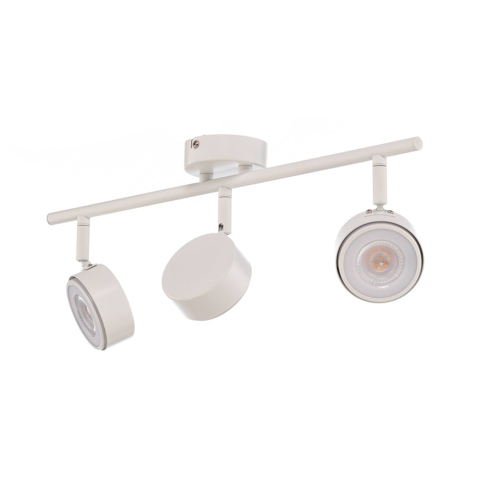 Lindby Spot Jyla, blanc, GX53, 4.000 K, à 3 lampes