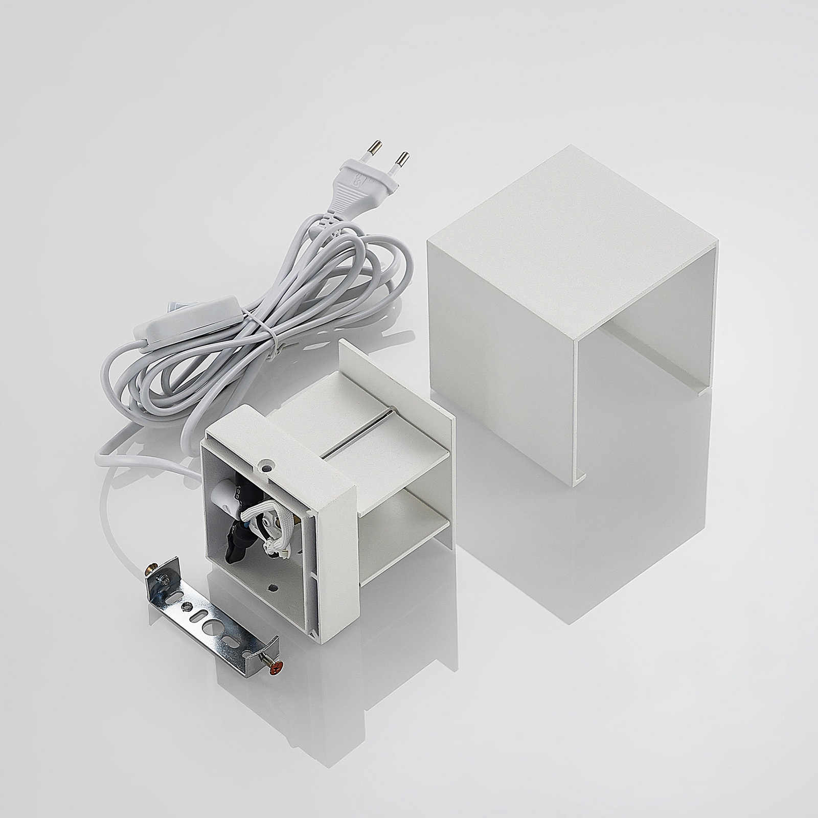 Zuzana Vegglampe Square White - Arcchio