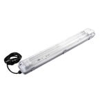 MEGAMAN Rocca növényi lámpa, szélesség 10 cm, 2 x T8, IP65