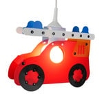 Fire Engine Pendant Light for Child's Room