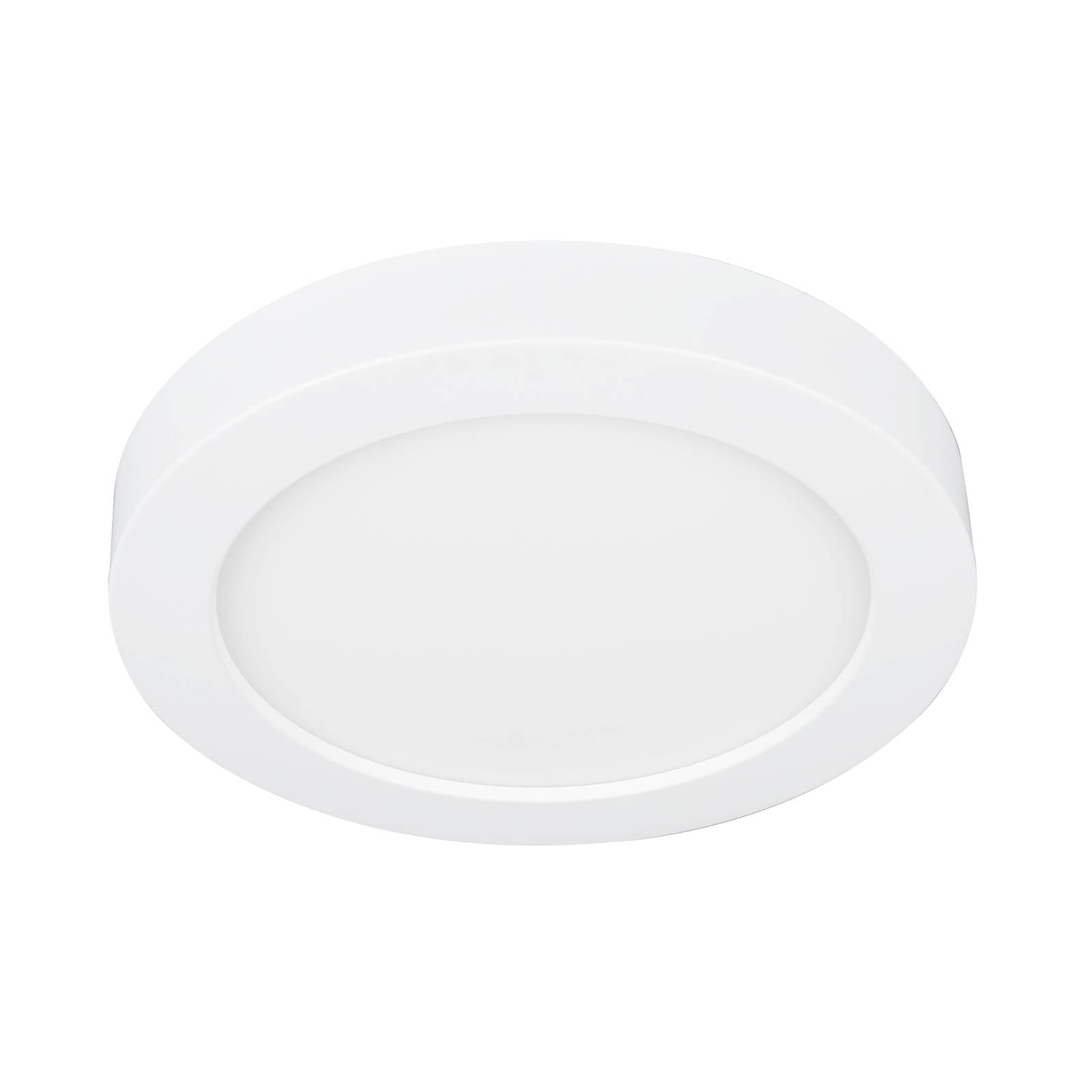Prios Edwina LED ceiling light, white, 24.5 cm