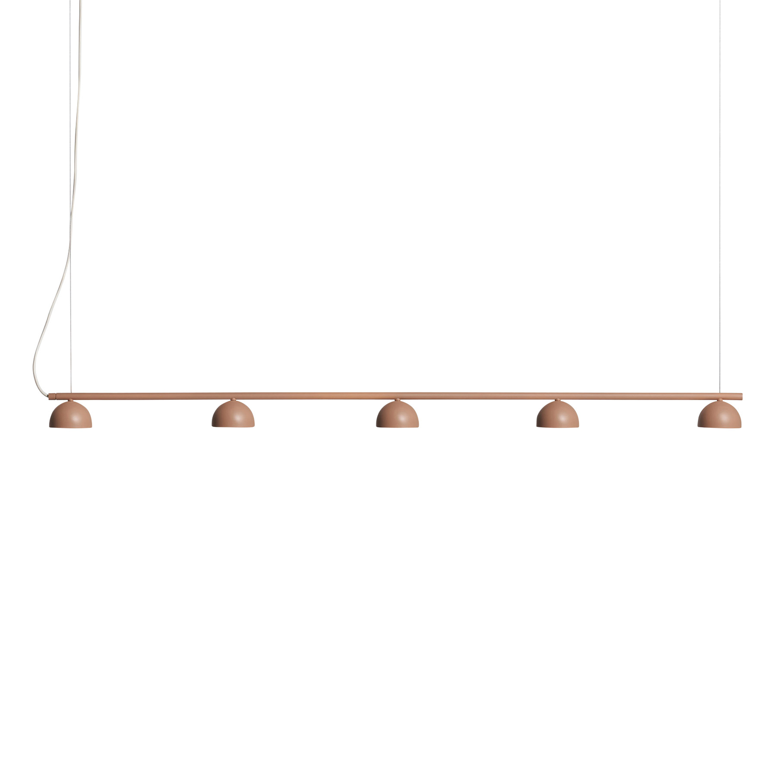 Northern Blush LED hanglamp, 5-lamps, beige