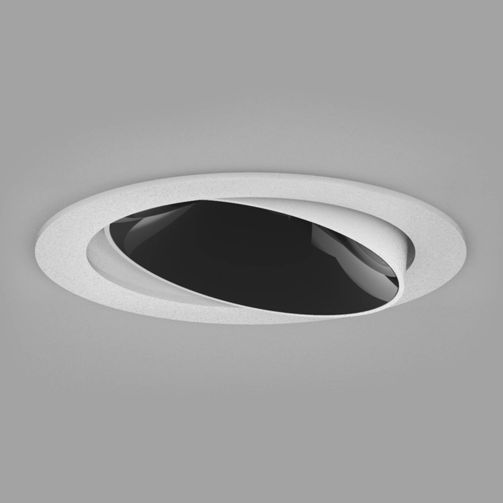 Molto Luce Dark Night spot vit/svart