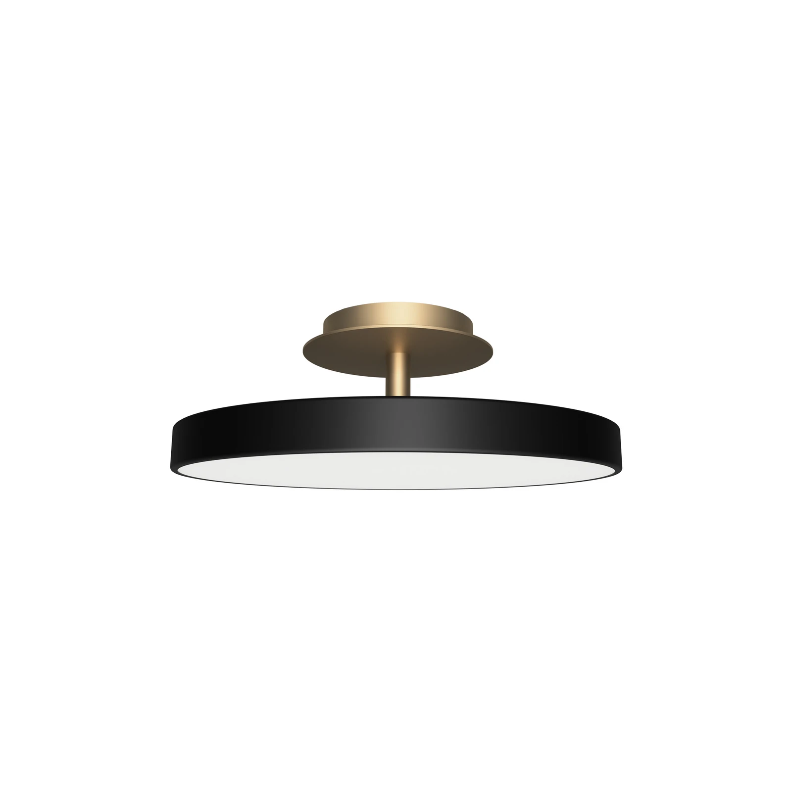 UMAGE LED οροφής Asteria UP PLUS, μαύρο, Ø 31 cm, CCT