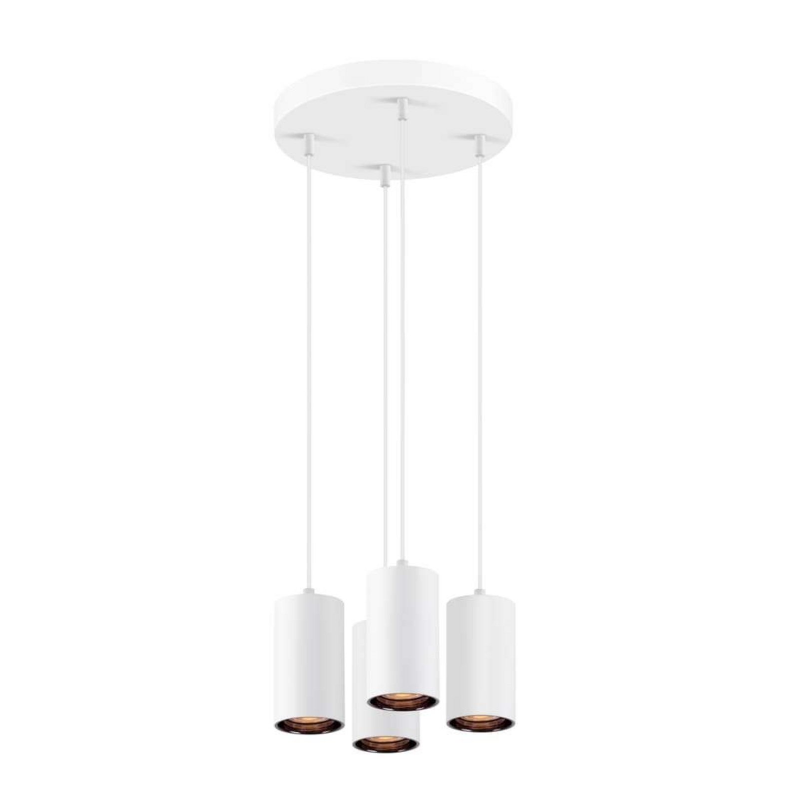 Asto Tube 4 Lustră Pendul White - SLV