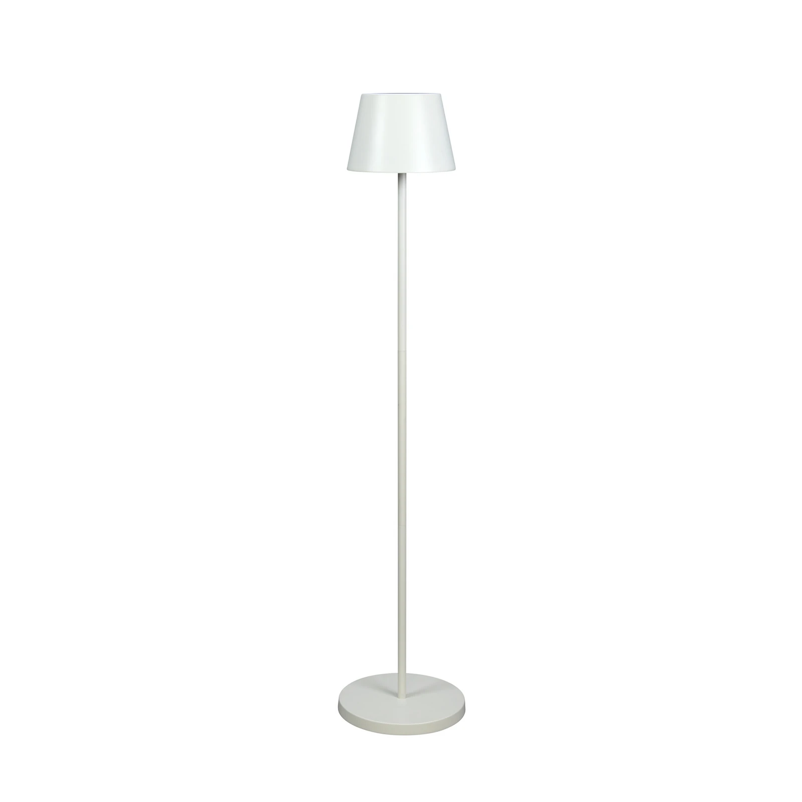Φωτιστικό LED με μπαταρία Pomezia, λευκό, 124 cm, IP54, USB