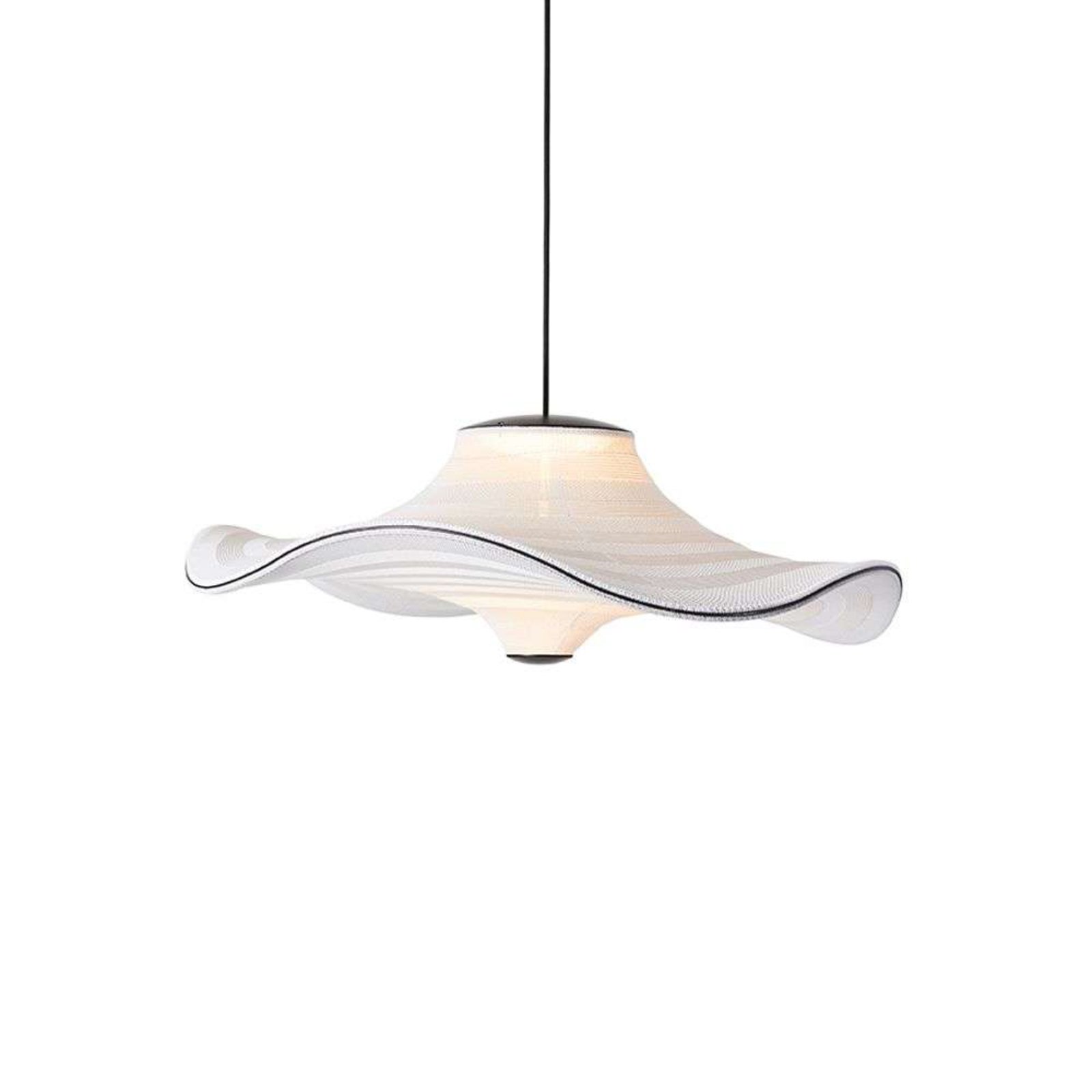 Flying Ø96 LED Lustră Pendul Ivory White - Made By Hand