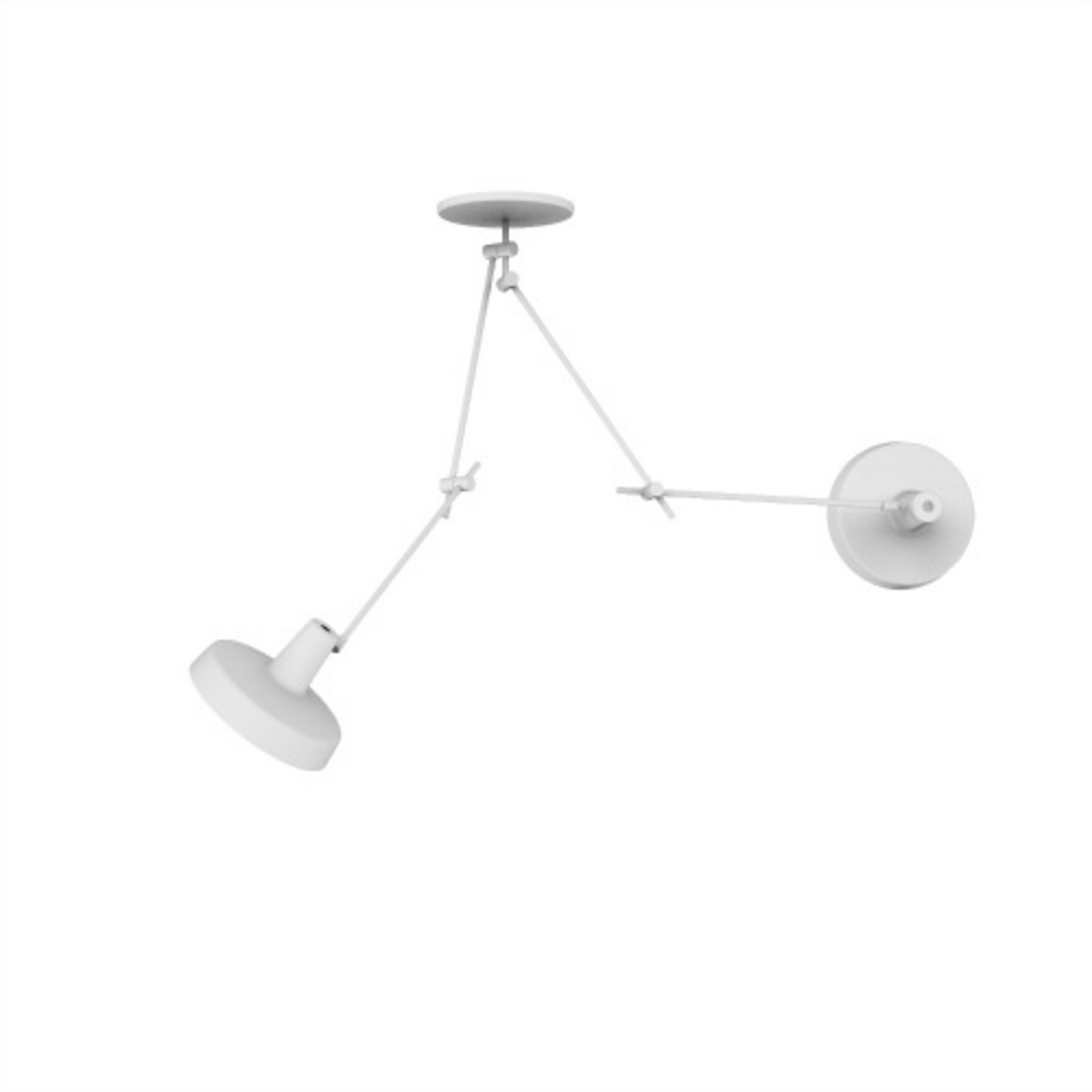 Arigato Loftlampe Dobbelt Hvid - Grupa