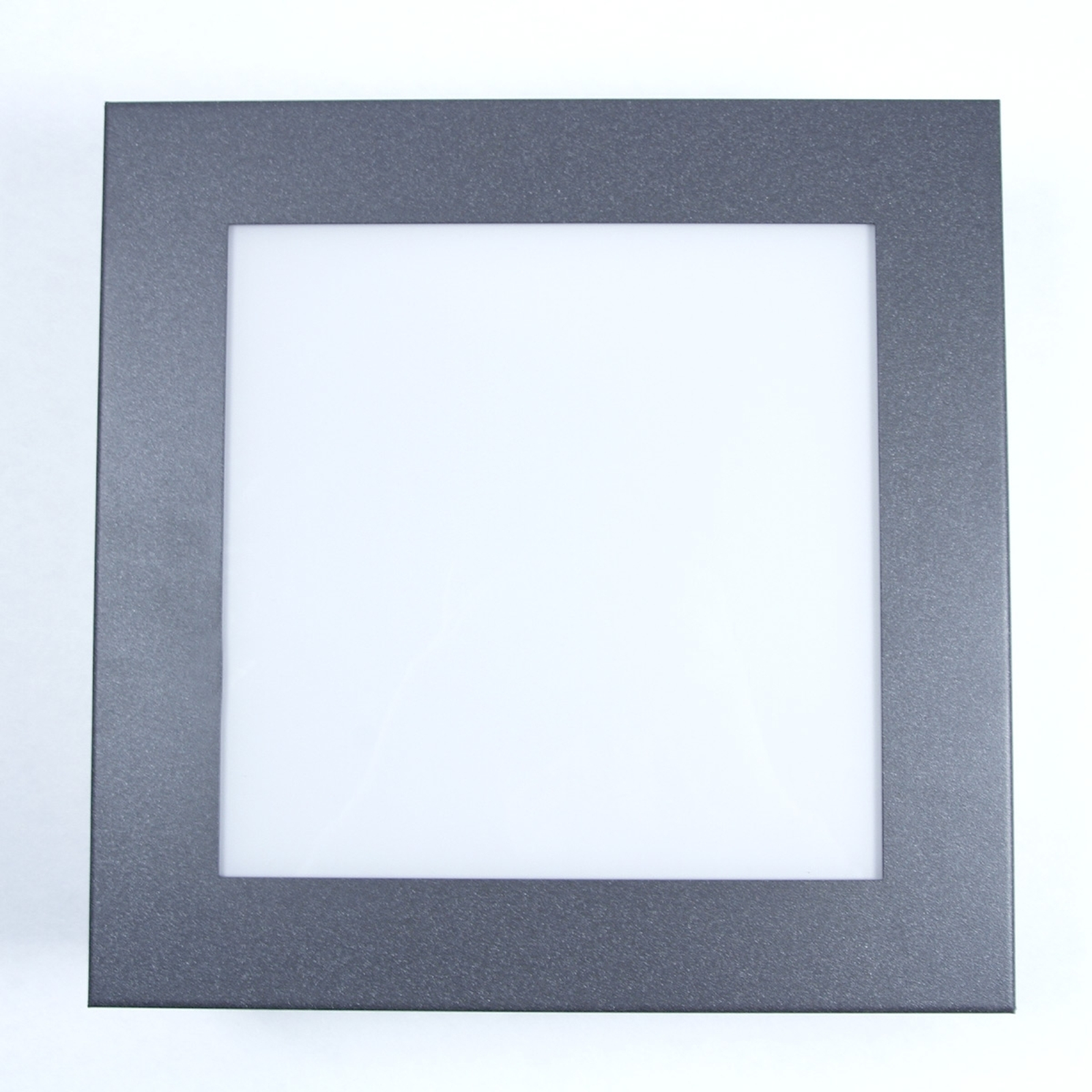 CMD Legendo Angular Exterior Wall Lamp, excl Sensor, Powder-coated metal, opalescent glass, E27, 60 W, energy efficiency: A++, W: 28 cm, H: 28 cm