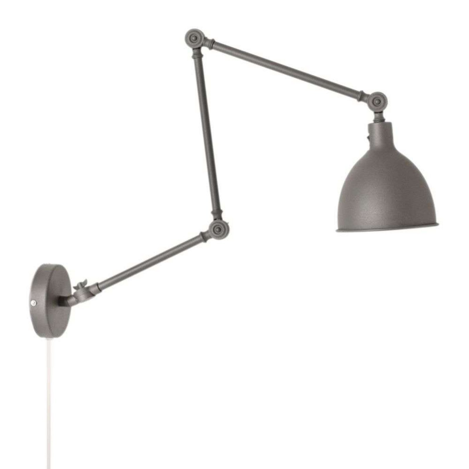 Bazar Vägglampa Mini Grey - By Rydéns