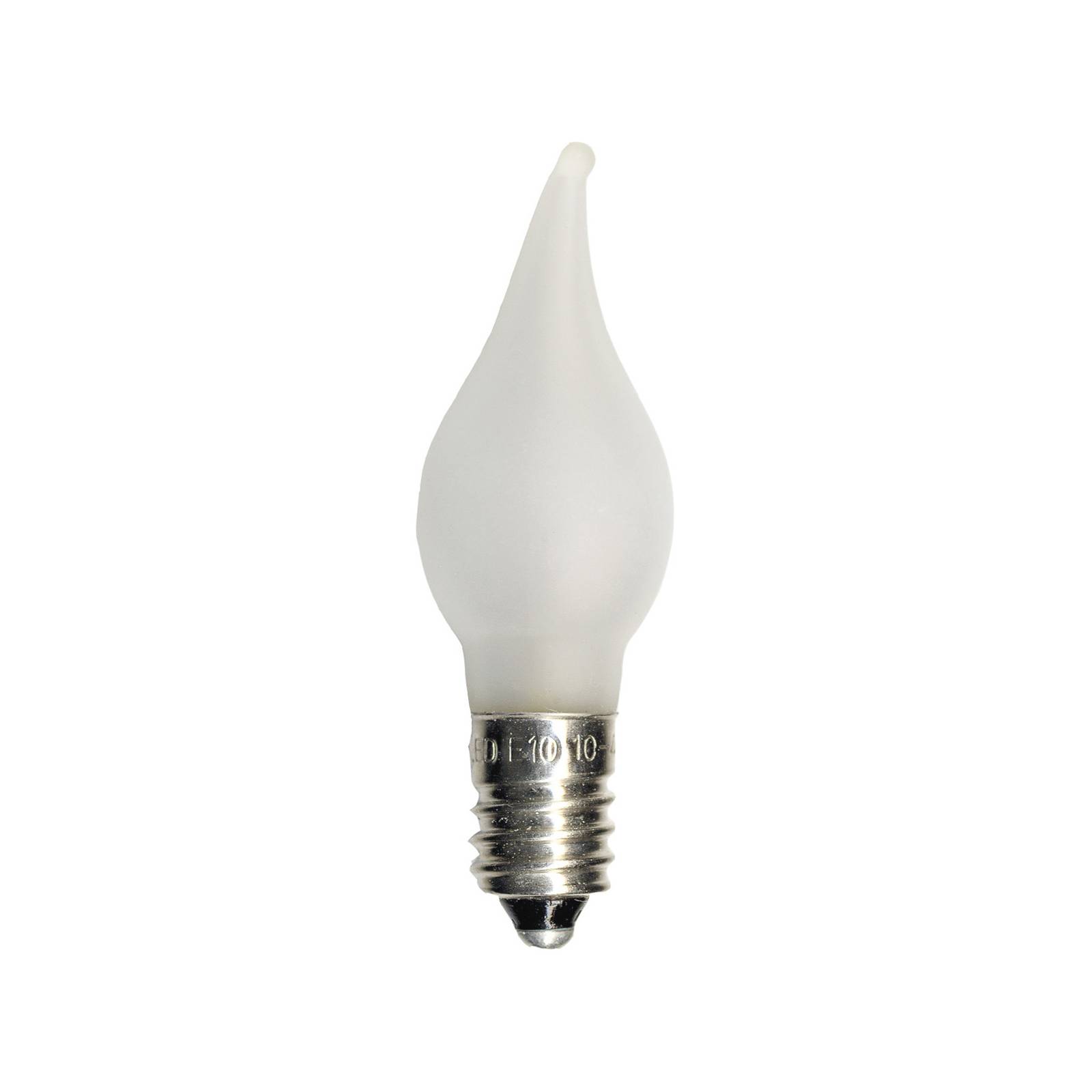 LED-pótlámpa E10 0,2 W, 10-55 V 3-as klt széllöket