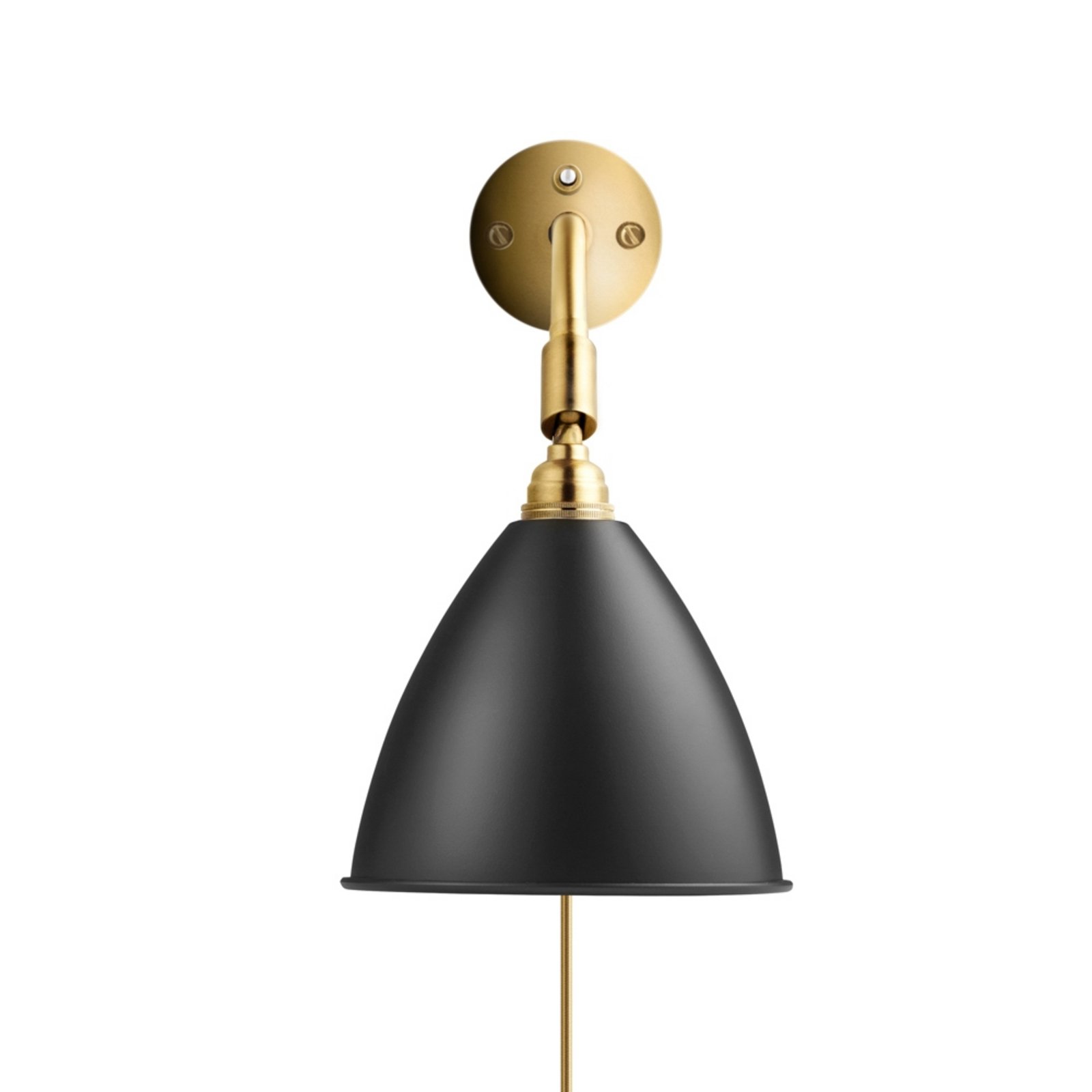 Bestlite BL7 Wall Lamp ø16 Brass/Black - GUBI