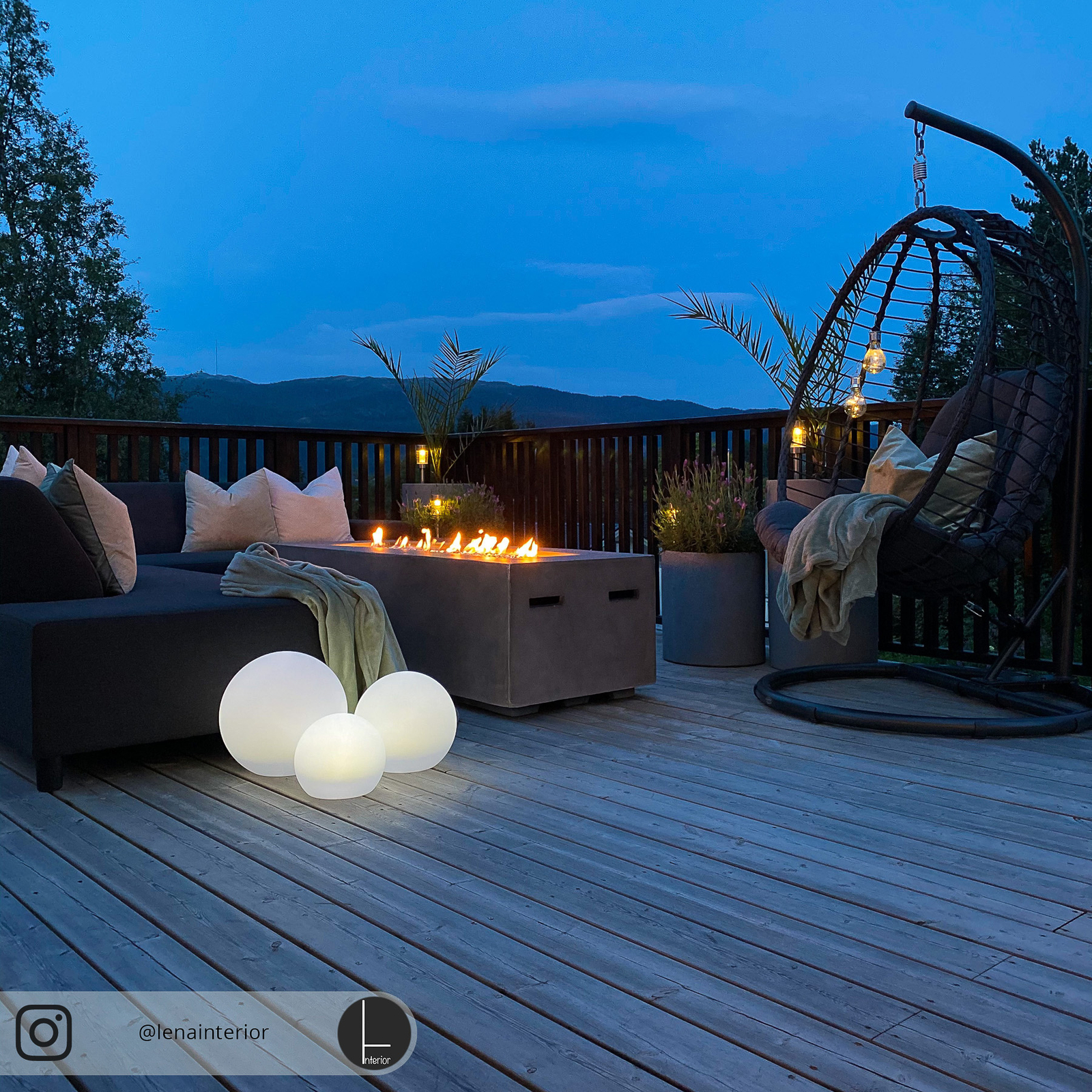 Lago Solarzelle Leuchte 3 pcs. RGBW White - Lindby