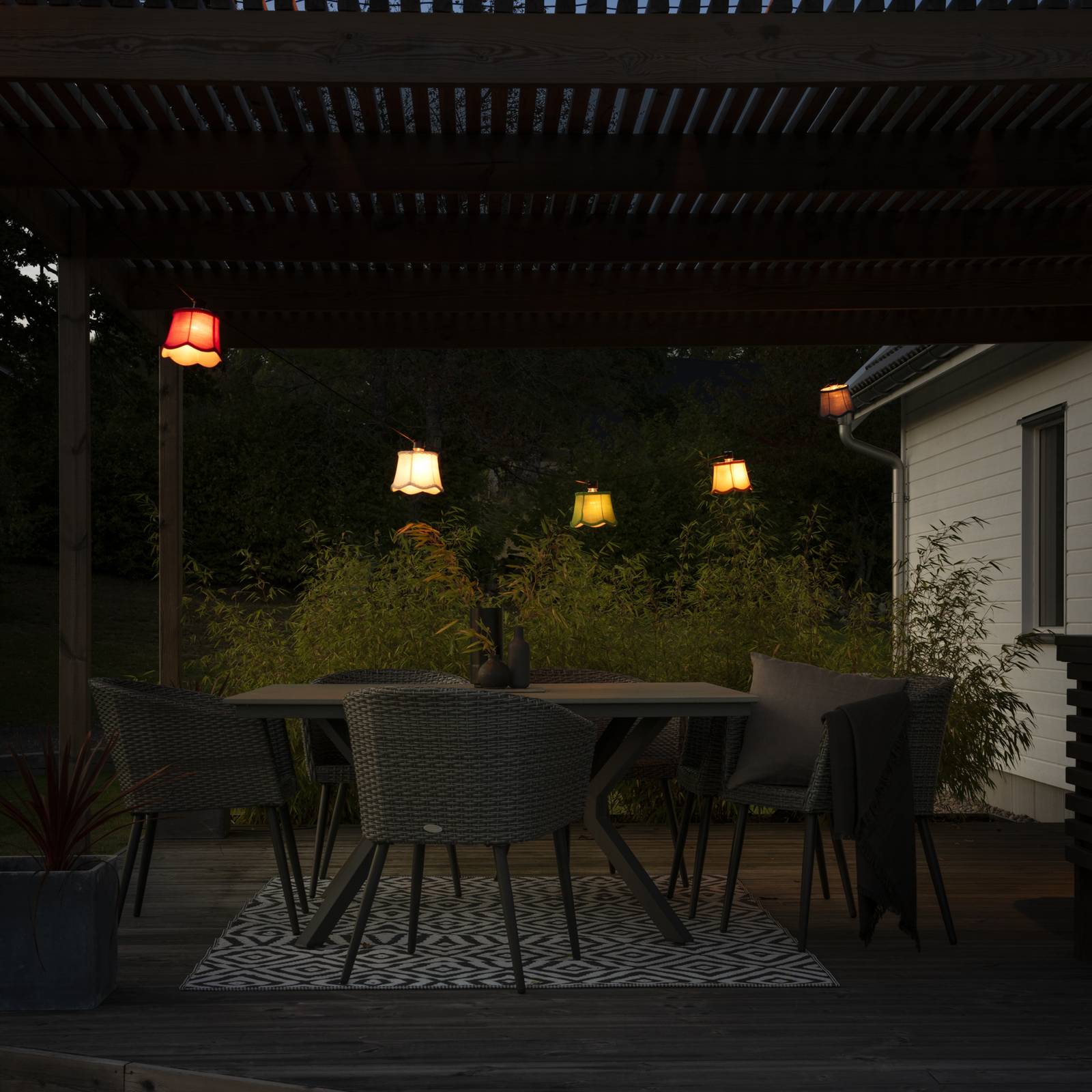  Konstsmide Christmas Konstsmide Christmas Party Extension For Led String Light System, Multicolour, Ip44 