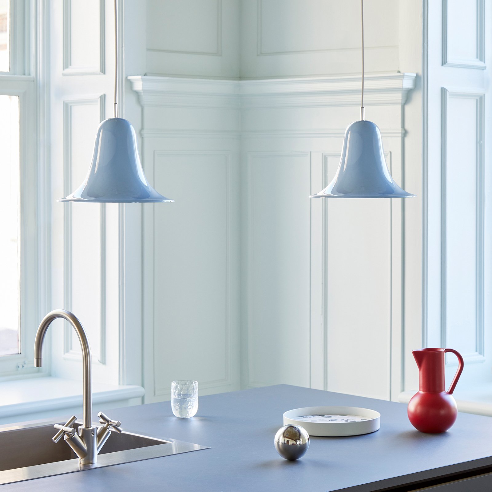Pantop Taklampa Ø23 Light Blue - Verpan