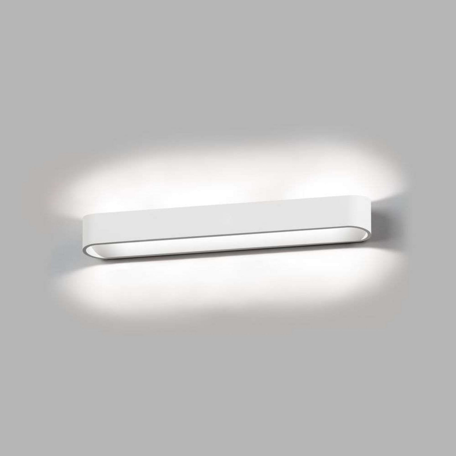 Aura W3 Wandleuchte 2700/3000K White LIGHT-POINT - Wohnzimmer - Aluminium