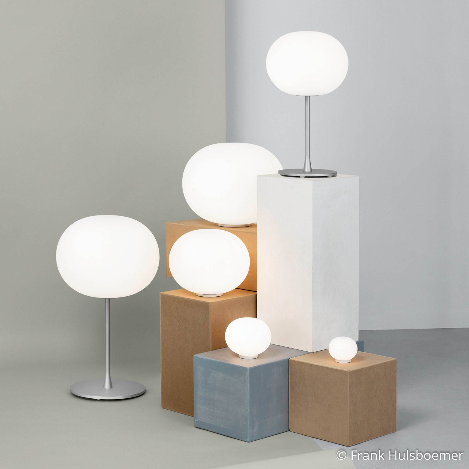 FLOS Glo-Ball - kulista lampa stołowa 45 cm