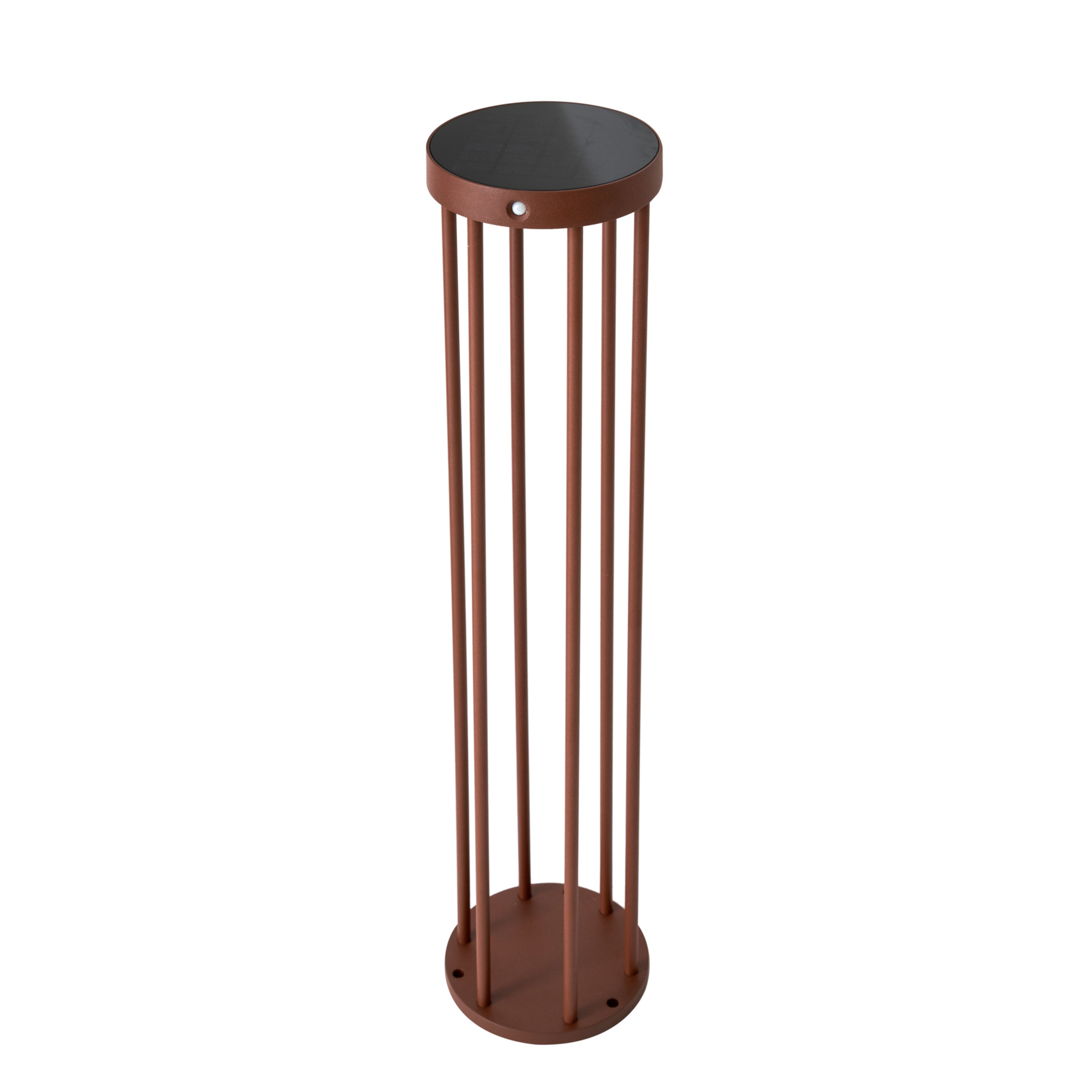 Evelis Solarzelle Lampe W/Sensor Rost - Lucande