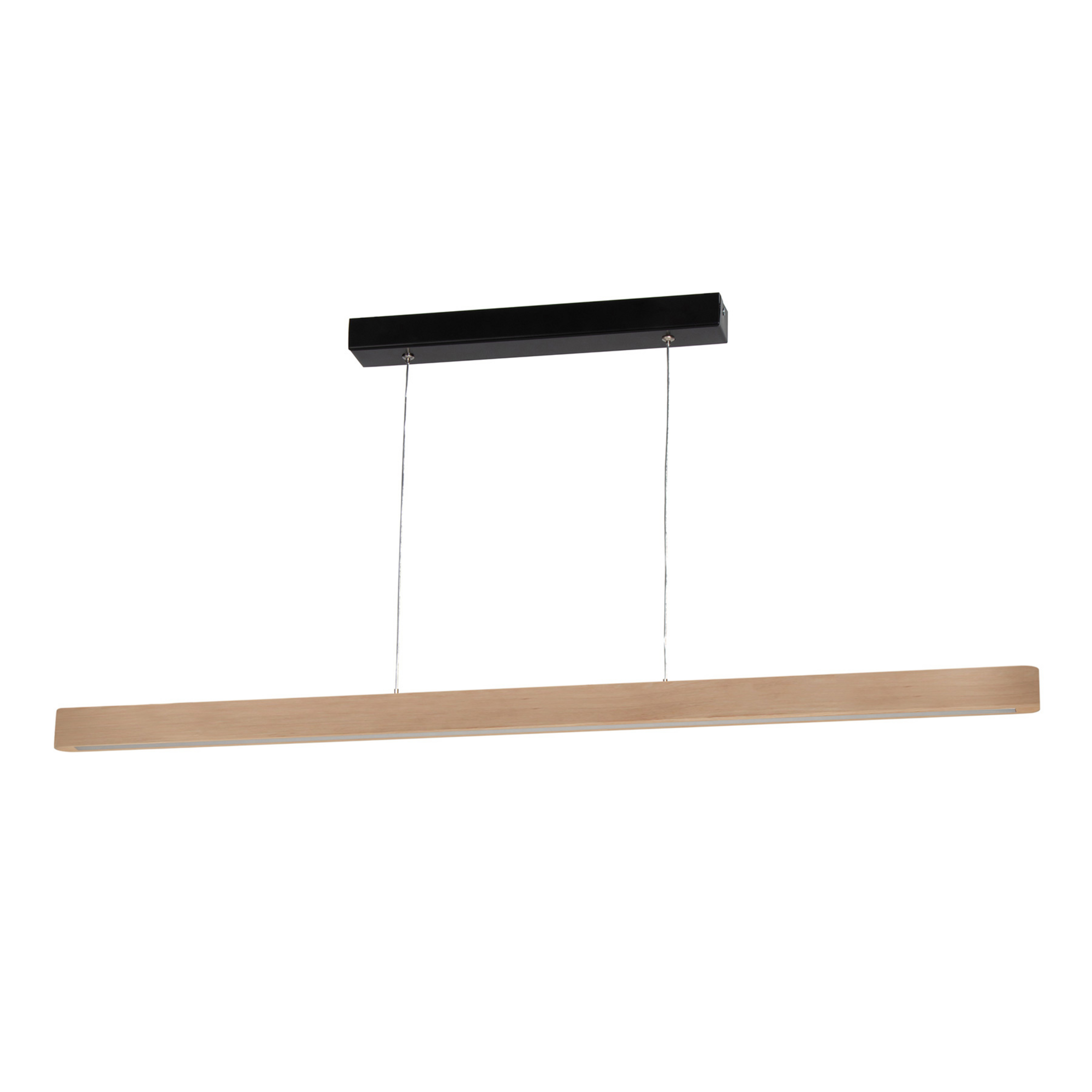 Envostar Lineo lampada a sospensione LED in rovere oliato 135cm
