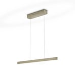 Lampada LED a sospensione LINDA-72 effetto bronzo 72 cm, comando gestuale