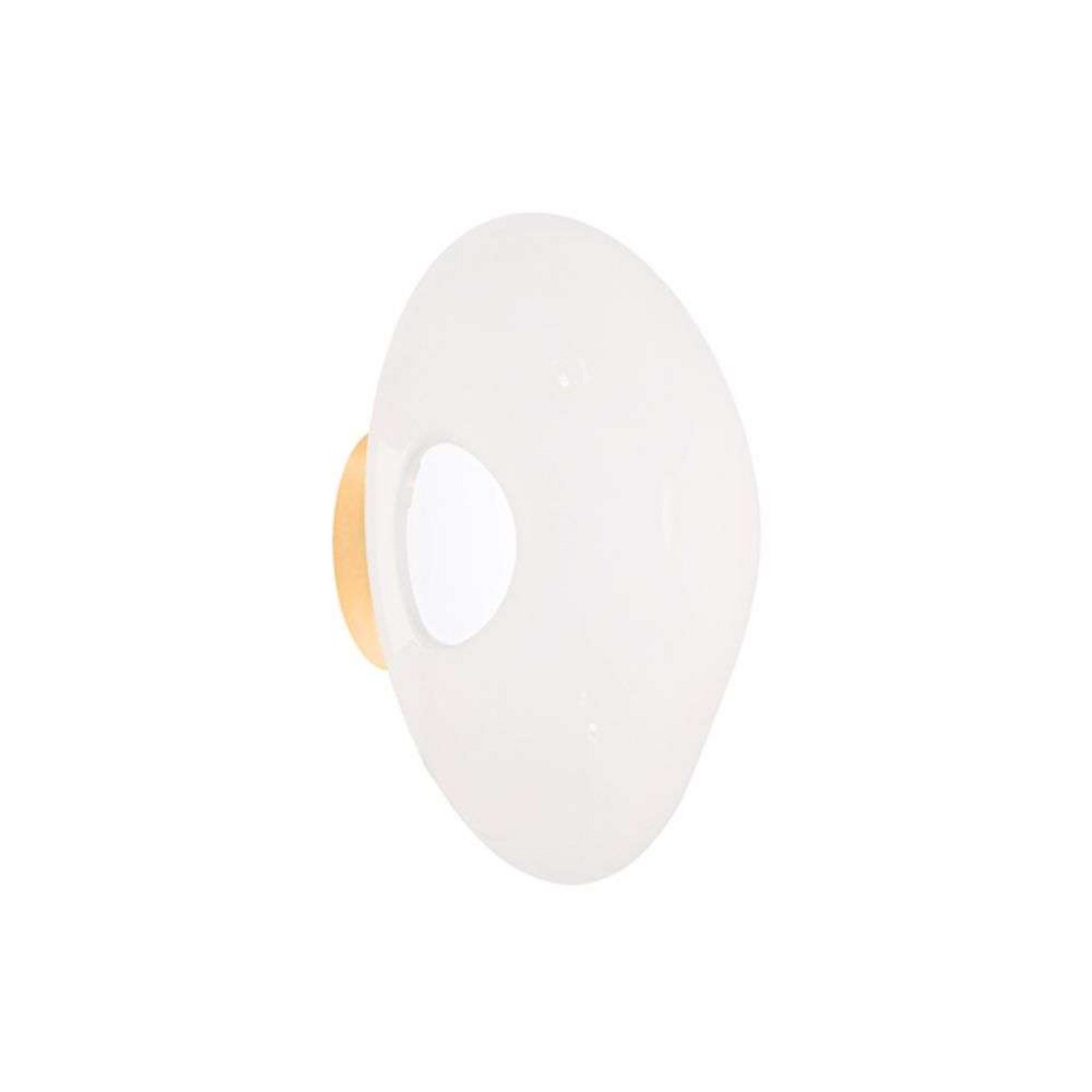 Melt Surface LED Wall Lamp Opal/Gold - Tom Dixon