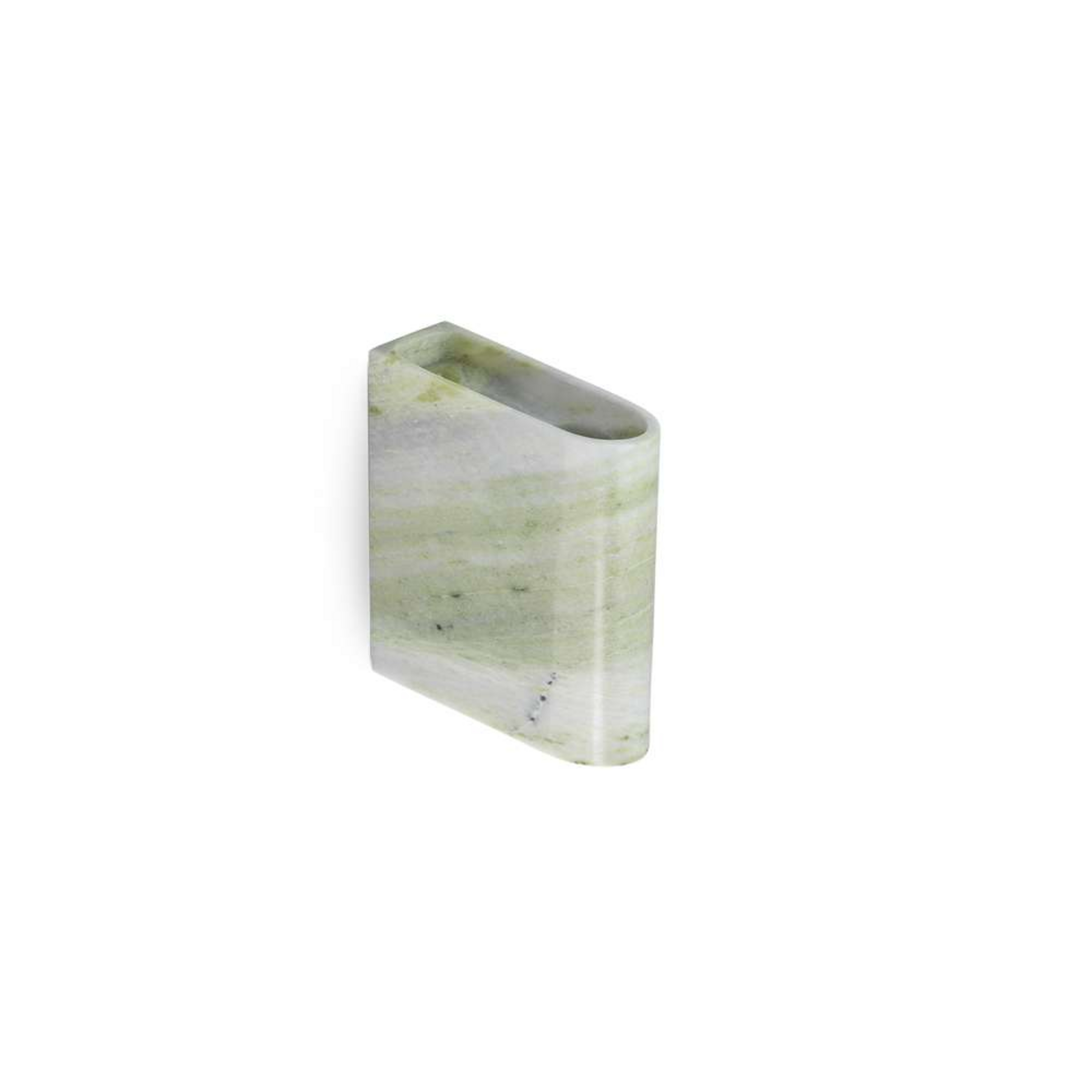 Monolith Porte-bougies Wall Mixed Green Marble - Northern