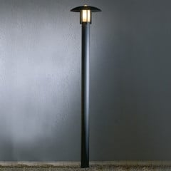 Farola Heimdal, altura 200 cm, negra