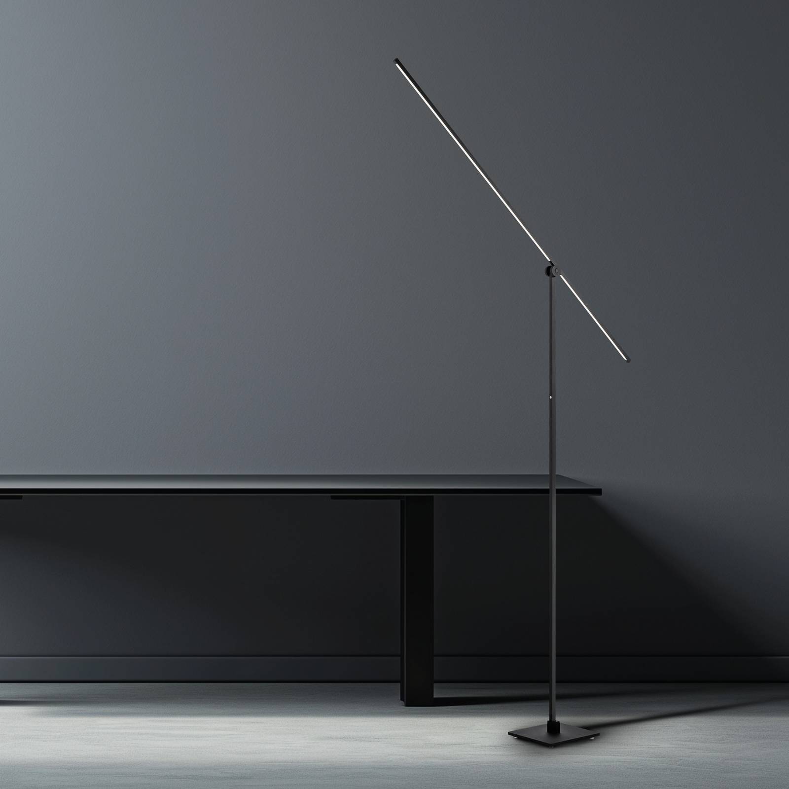 PURE Grafo lampa stojąca LED ze ściemniaczem