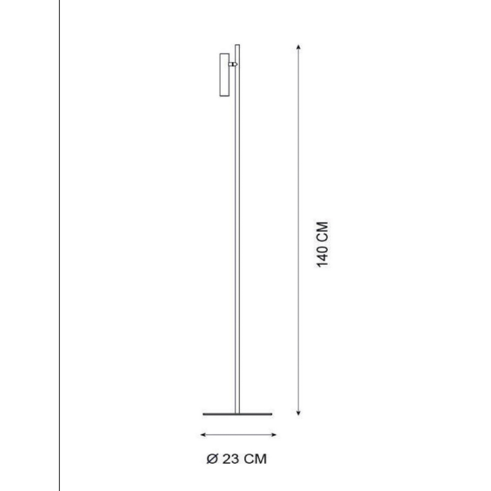 LED-stoječa svetilka PHILON, črna, z enim svetlobnim virom, višina 140 cm, LED-stoječa svetilka PHILON, črna, z enim svetlobnim virom, višina 140 cm,