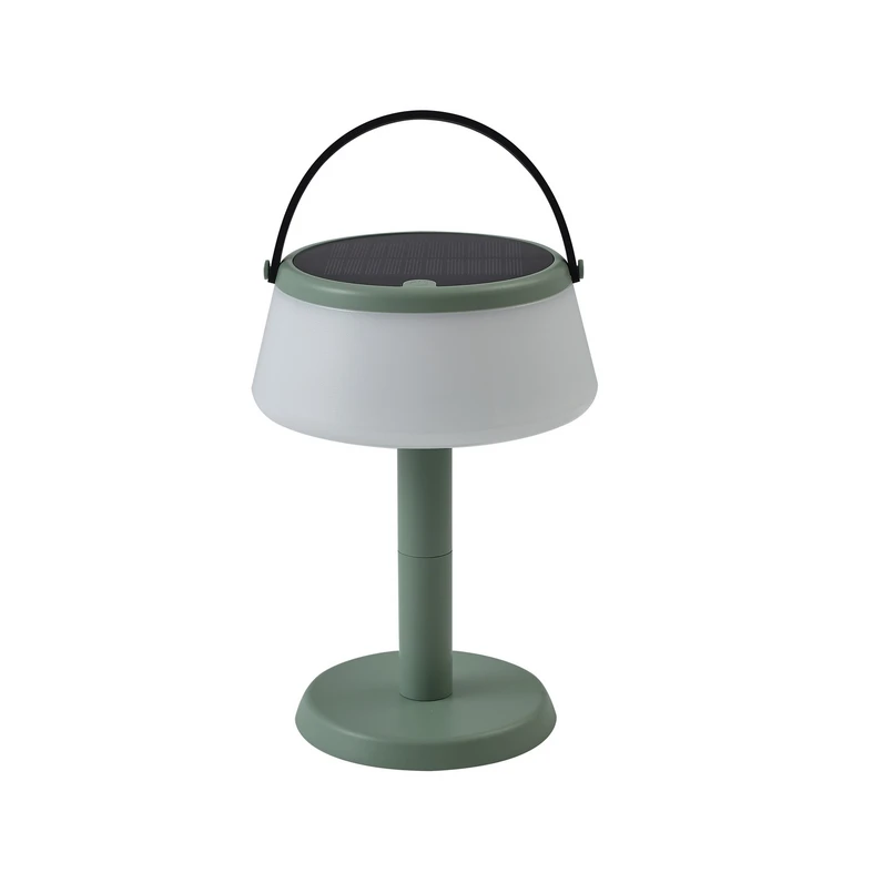 Lindby – Mikkel Portable Solarzelle Tischleuchte Dim. Grün