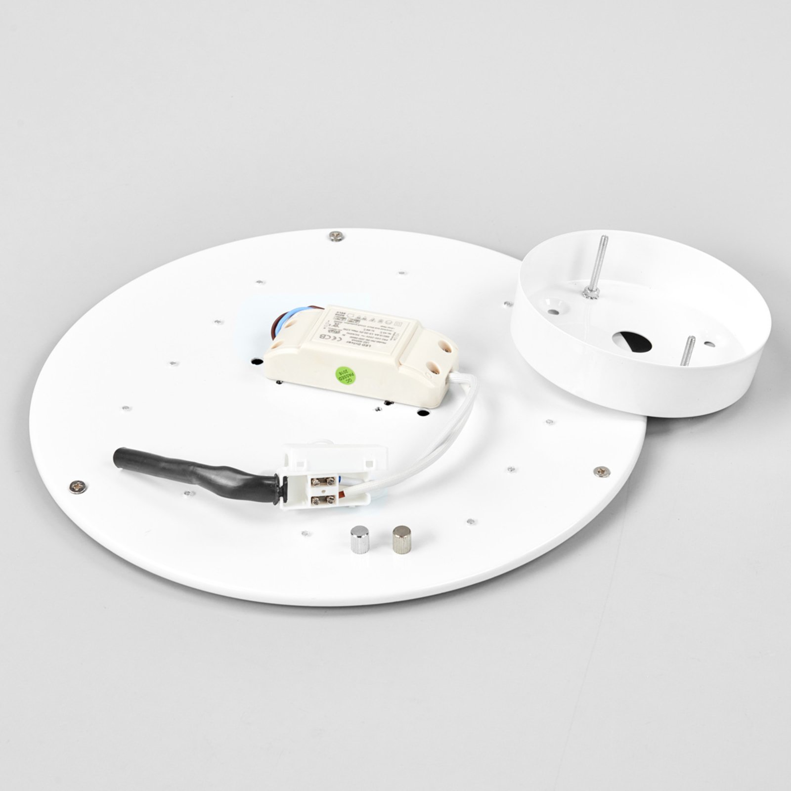 Saira Ceiling Lamp Ø30 Grey/White - Lindby