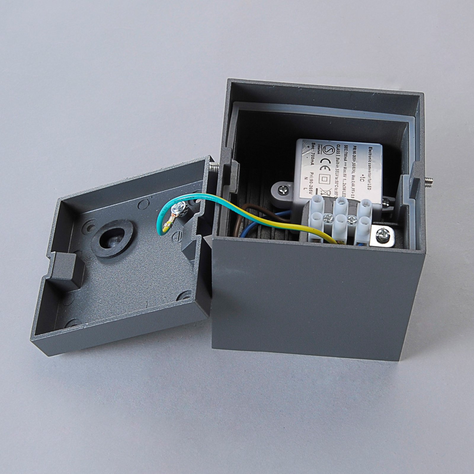 Cordy LED Buiten Bevestigingsspot Graphite - Lucande