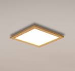 Quitani Aurinor LED panel, natúr tölgyfa, 45 cm